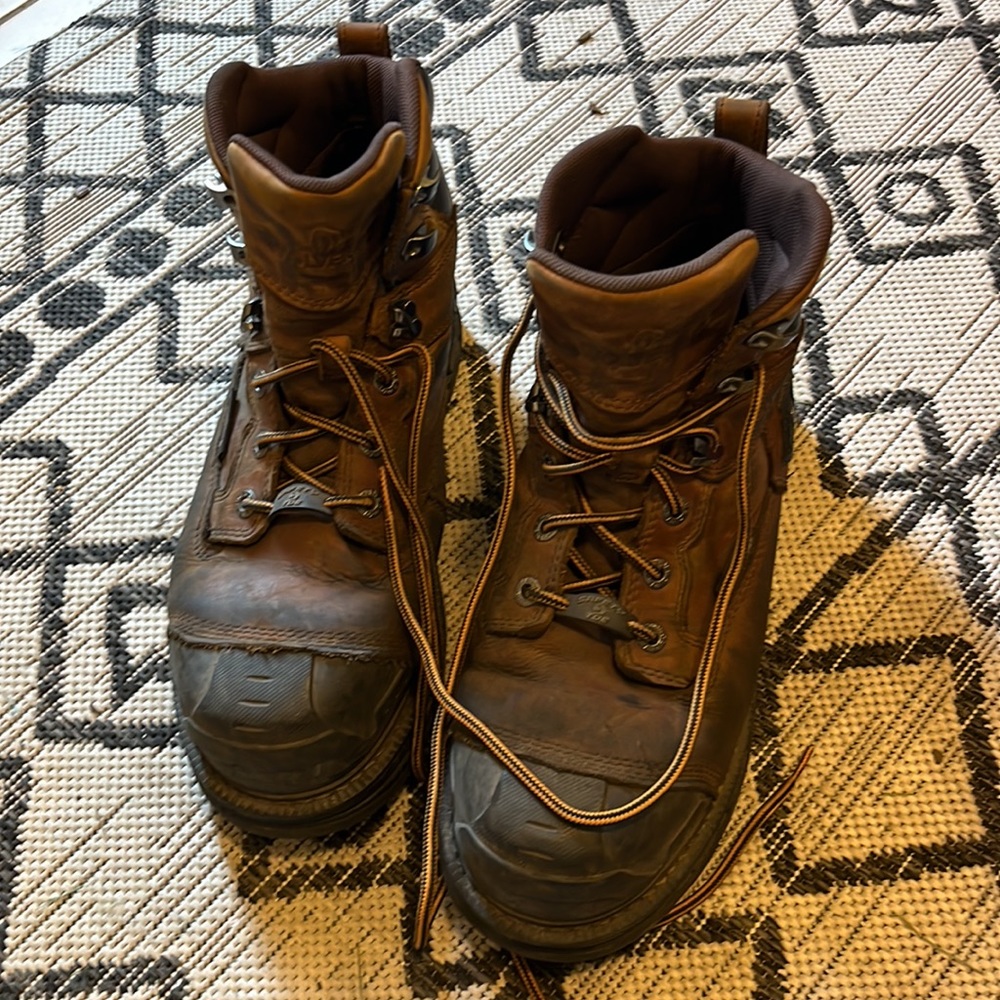 Mens work boots (CMAX toe) wolverine hellcat HD 11.5 EW - Picture 2 of 7